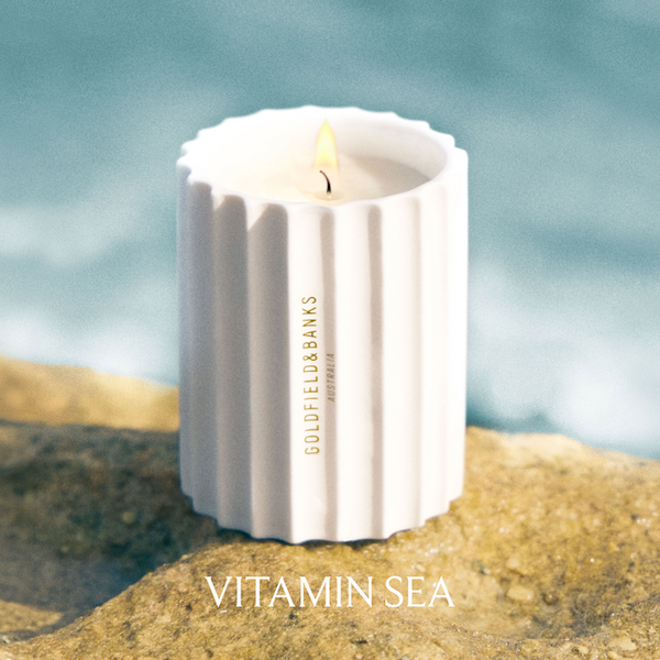 Vitamin Sea | Bougie parfumée florale et boisée