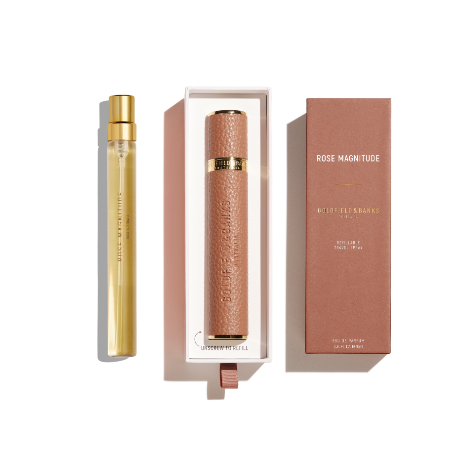 Rose Magnitude 10ml with leather travel case 