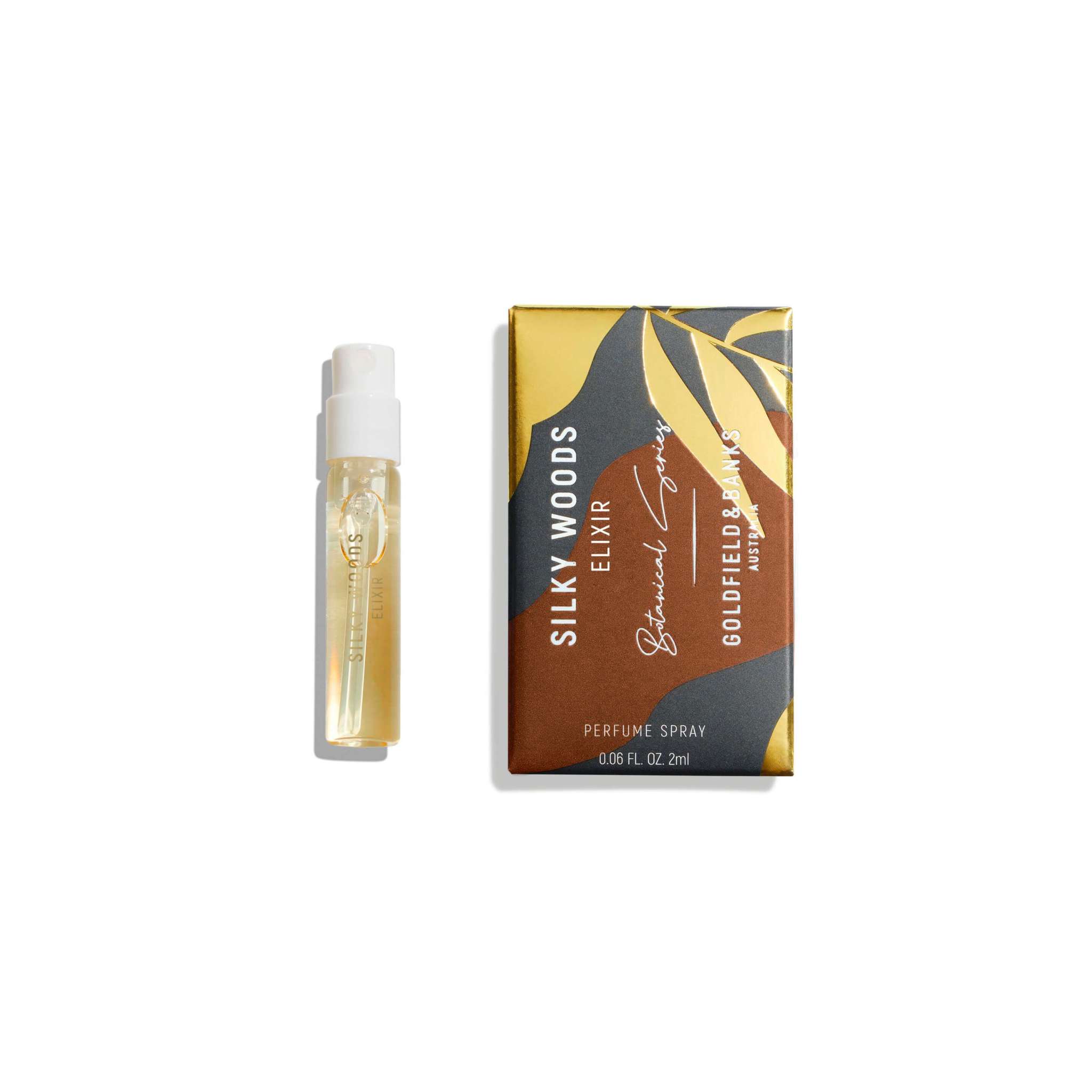 Silky Woods Elixir 2ml - Goldfield & Banks Australia - Eau de Parfum